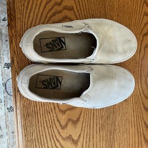Vans youth white size 6 sneaker